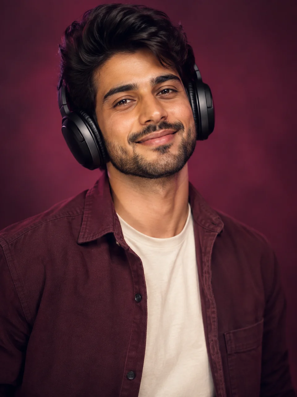 Vozzo brand photograph illustrating audio rooms