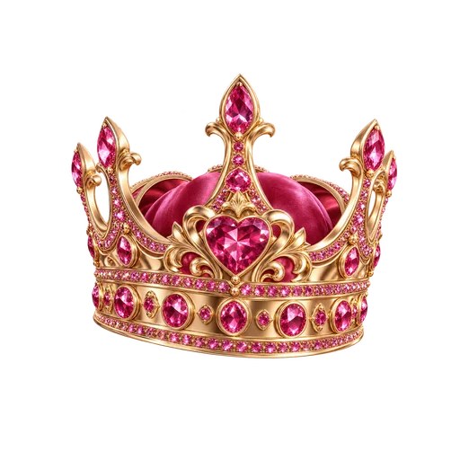 Jewel-lit crown gift